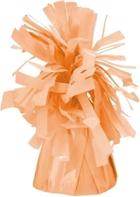 Poids pour ballons en aluminium (mylar) orange clair - 1 pièce