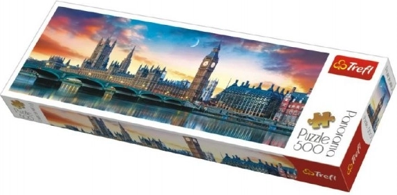 Puzzle panoramique 500 pièces - Big Ben et Palais de Westminster