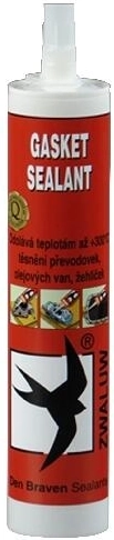 Mastic silicone Gasket Sealant 280 ml, ton brique