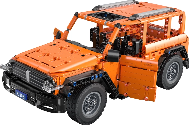 Construction réaliste et pneus en caoutchouc