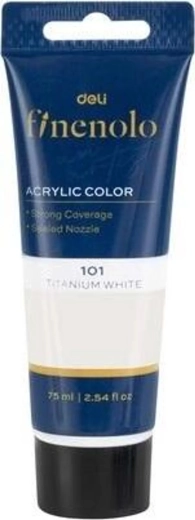 Peinture acrylique blanche 75 ml