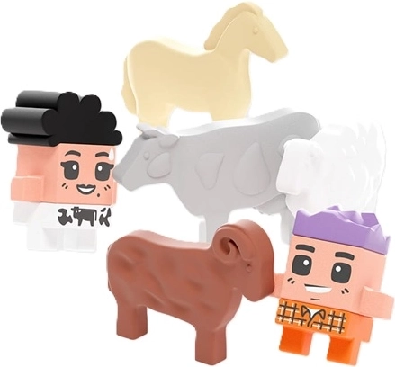 Les figurines Tommy et Zoe donnent vie à chaque histoire