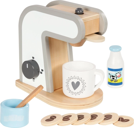 Cafetière en bois pour enfants - 1 pièce