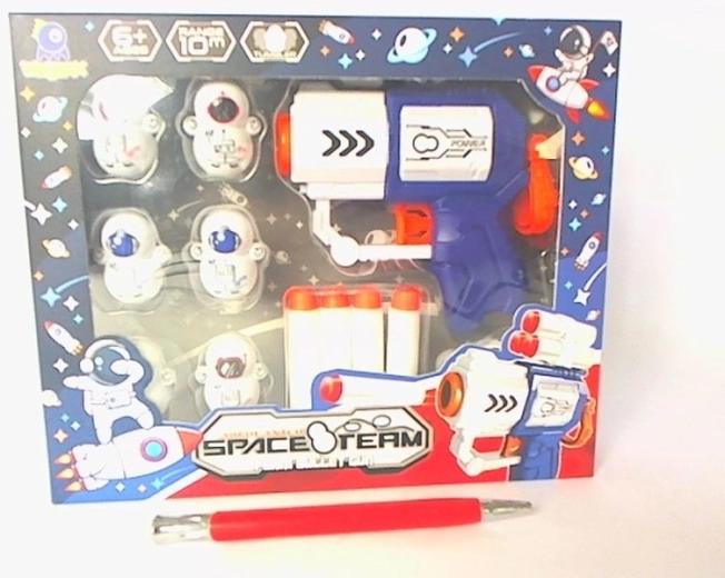 Pistolet pour enfants à fléchettes en mousse souple – set