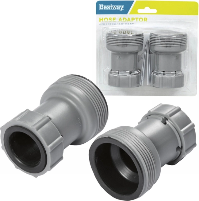Bestway Adaptateurs 2 pcs raccords pour pompes 38mm