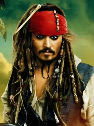 Norimpex peinture diamant Pirates – Jack Sparrow 30 × 40 cm