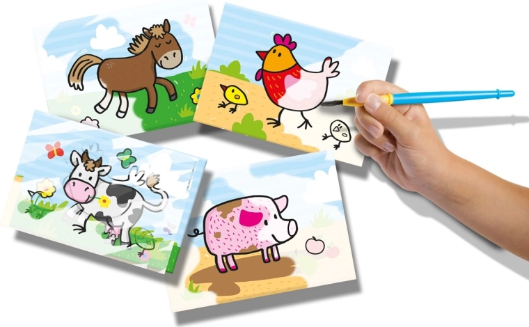 Cartes illustrées réutilisables