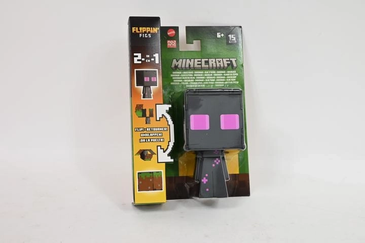Figurine Minecraft Enderman 2 en 1 (transformable)