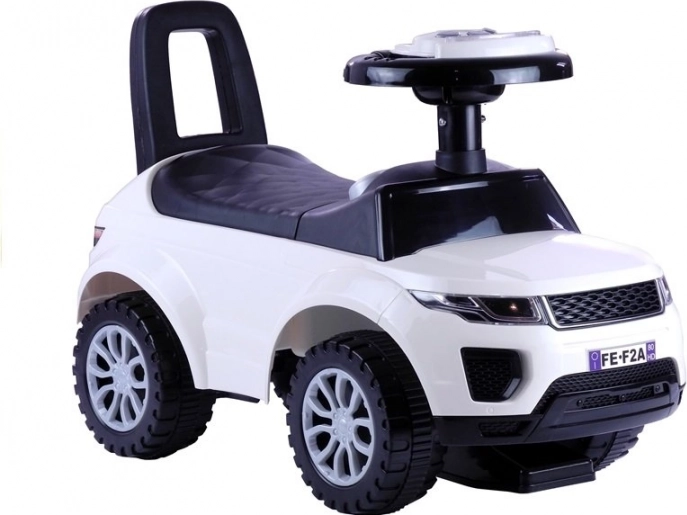 Porteur enfant SUV avec sons et lumières blanc