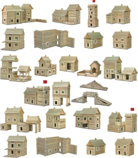 Au moins 37 modèles de construction