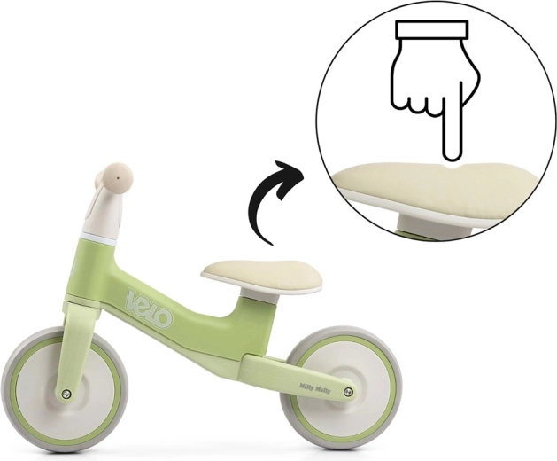 Selle ergonomique souple pour le confort de l’enfant