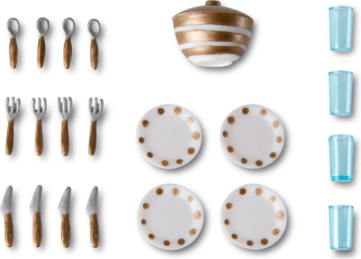 Service de table Lundby pour maison de poupées
