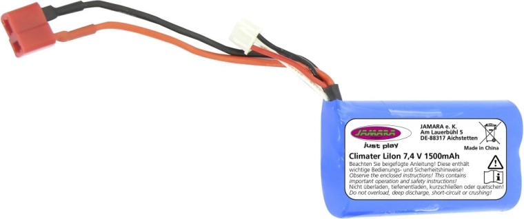 Batterie JAMARA Climater Li-Ion 7,4 V 1500 mAh 11,1 Wh