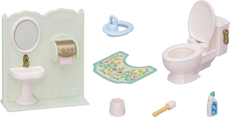 Nombreux accessoires, dont un réducteur enfant et un tapis