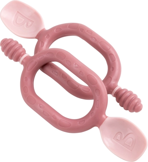 Bibado Dippit cuillère multifonction 2-en-1 blush (2 pcs)