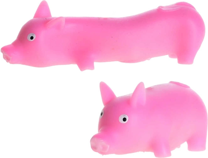 Cochon anti-stress extensible et souple 10 cm - 1 pièce