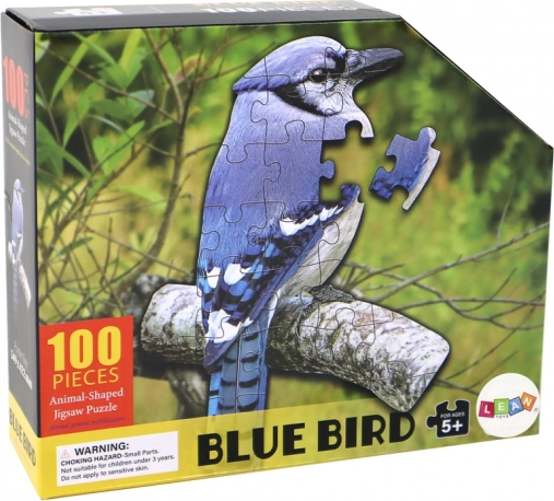 Puzzle 100 pièces oiseau bleu