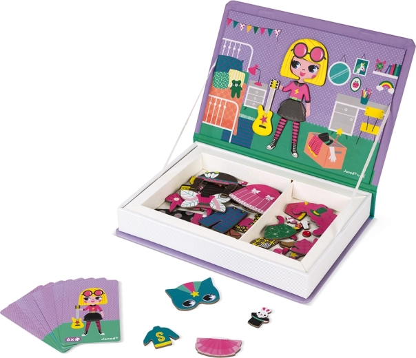 Jeu de mode avec des aimants