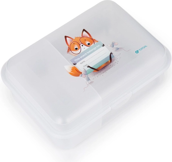 Boîte à goûter Topgal avec renarde Zola