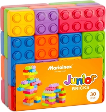 Set de construction pour enfants Cegły Junior, 30 pièces