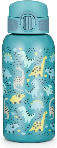 PETITE&MARS gourde isotherme en inox avec embout 500 ml Dino Park