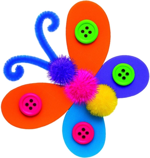 Papillons pleins de couleurs et d’imagination