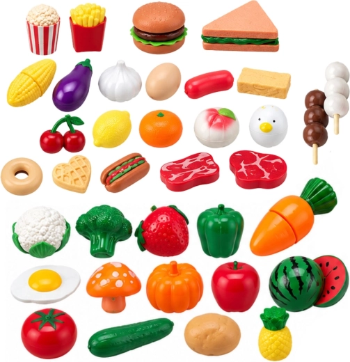 Grande quantité d’aliments pour un jeu créatif