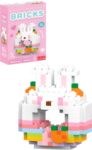 Stavebnice Sparkys Donut Lapin (190 pièces)
