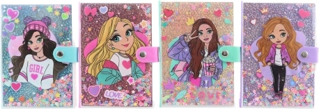 Carnet à sequins pour filles