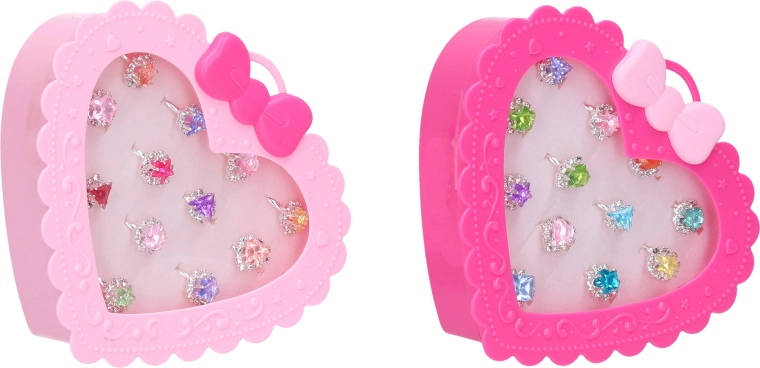 Bagues en boîte – lot de 12 pcs (boîte 13 cm)