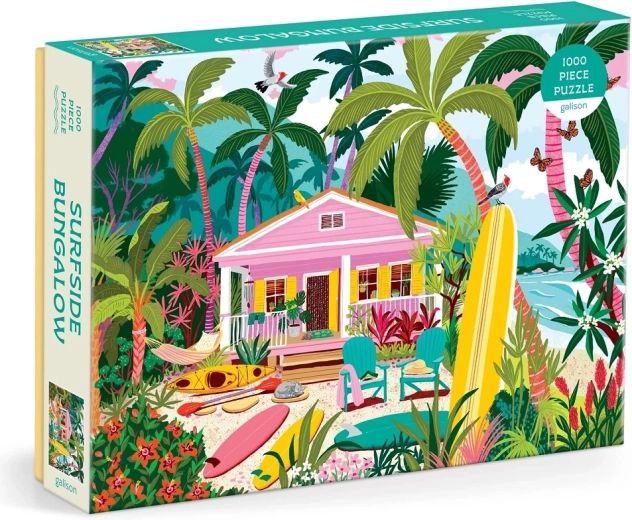 Puzzle Galison Bungalow de surfeur 1000 pièces