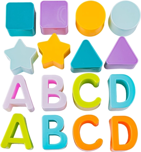 Lettres et formes de base en un seul jeu