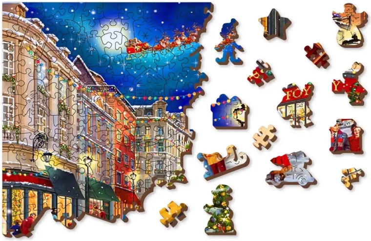 Motif de Noël enchanteur