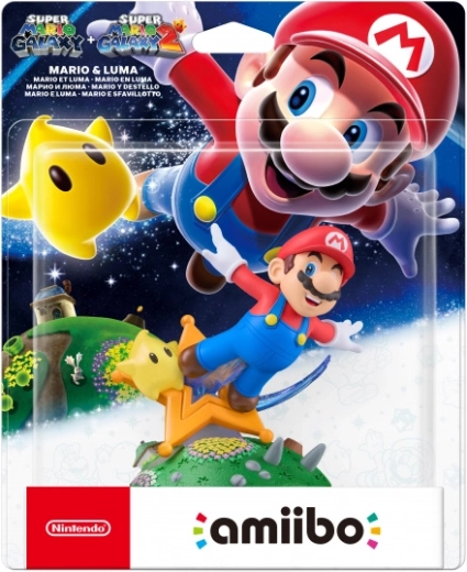 Figurine amiibo Super Mario Galaxy Mario et Luma