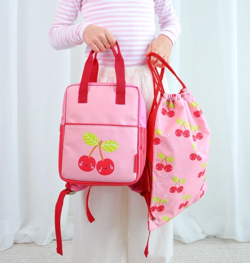 Design ludique avec des cerises