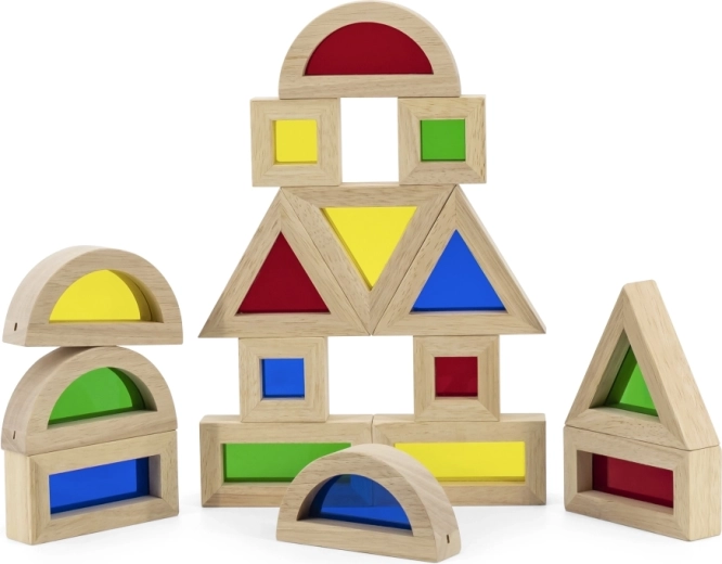 Formes géométriques colorées