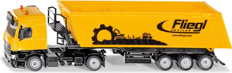 Siku Super 1:50 camion MERCEDES-BENZ Actros avec benne basculante FLIEGL