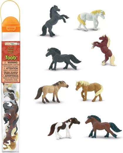 Safari Ltd. Toobs tube poneys
