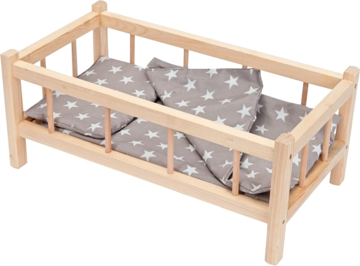 Structure en bois solide comme un vrai lit