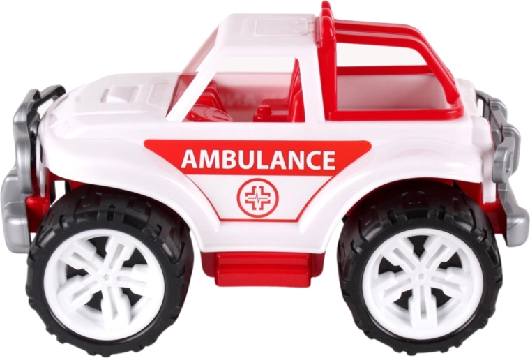 Design d’ambulance pour jouer aux secouristes