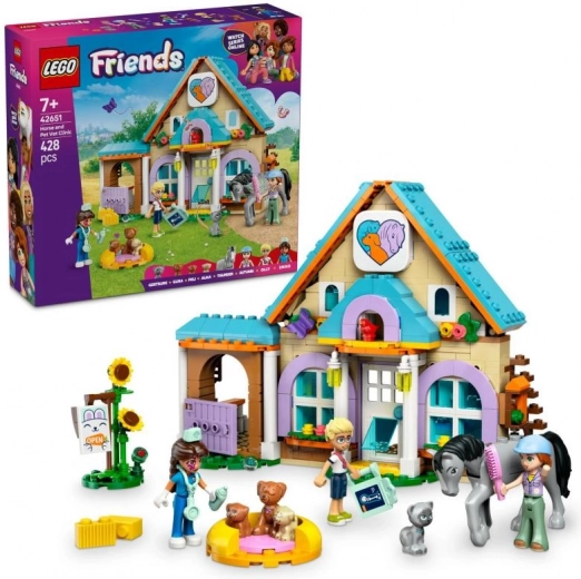 LEGO Friends cheval et clinique vétérinaire