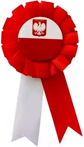 Cocarde nationale blanc‑rouge