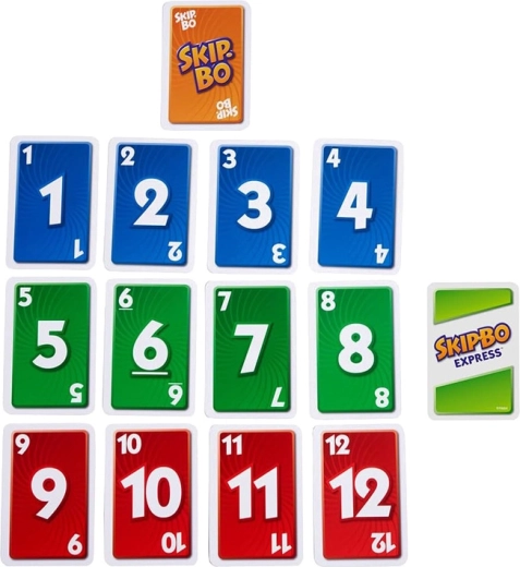 Cartes lisibles avec grands chiffres