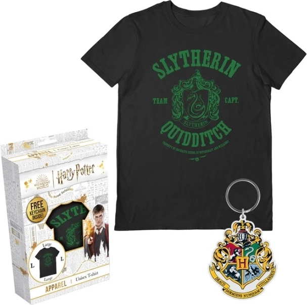 T-shirt Harry Potter Serpentard en coffret cadeau
