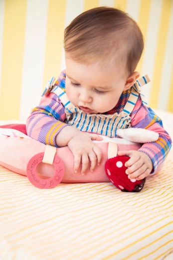 Lilliputiens coussin d’activités licorne Lena