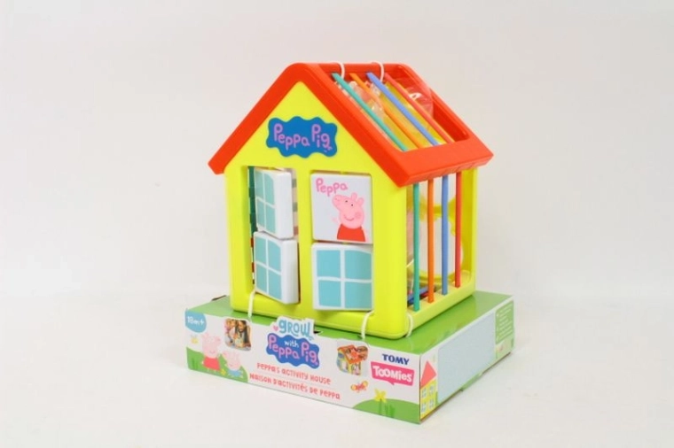 TOMY Peppa Pig maison de tri