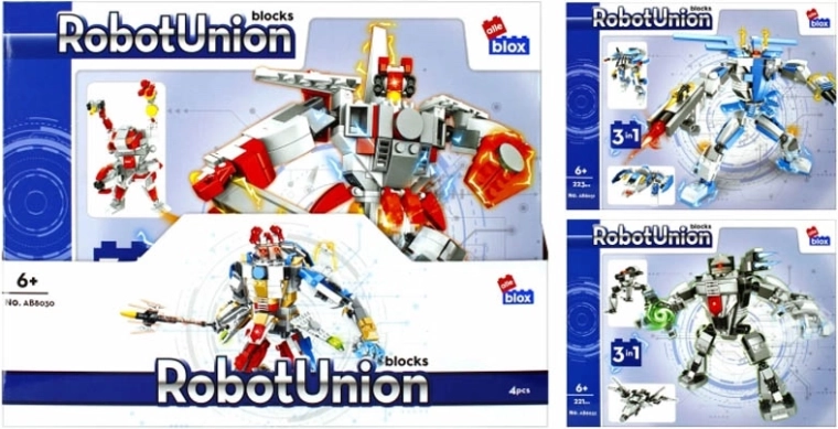 Kit de construction grand robot – 4 variantes