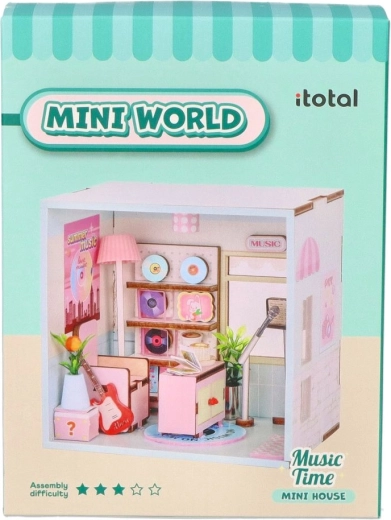 i-Total miniatures DIY chambre mini monde – moment musical