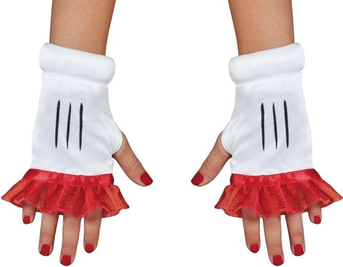 Gants sans doigts pour enfants Minnie Mouse