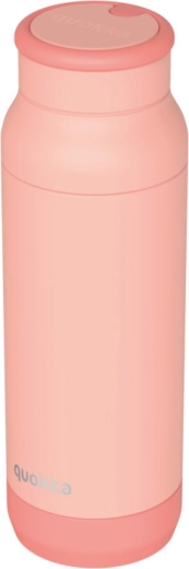 Gourde isotherme en acier inoxydable Quokka Pulse Pink Drop Safe 700 ml